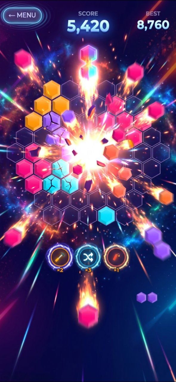 HexBlast Gameplay